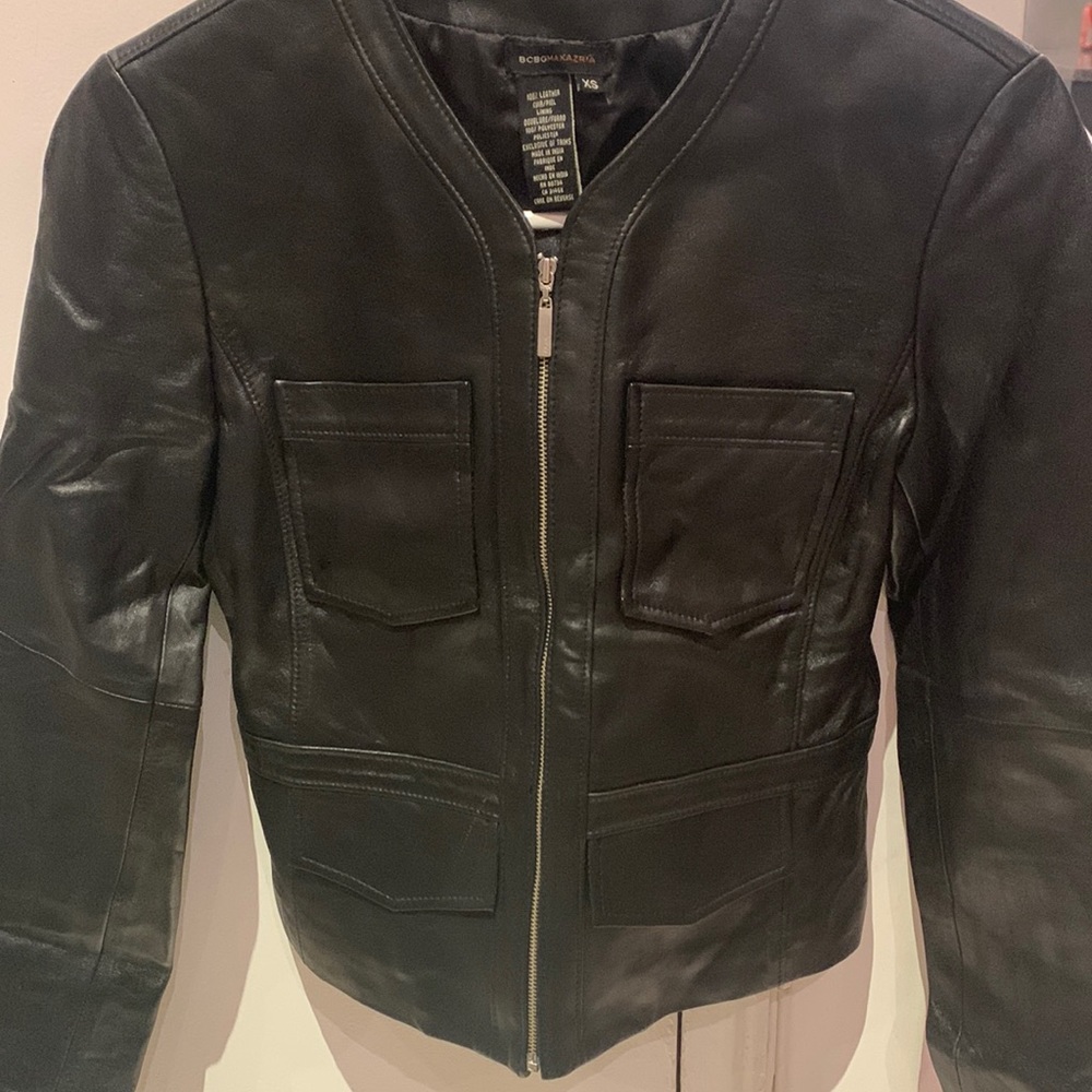 100% leather jacket
